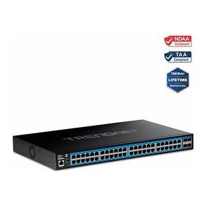 TRENDnet Switch 52-Port Gbit Web Smart 4x10G SFP+ 19"