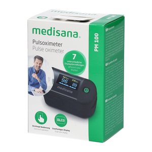 medisana PM 100 schwarz Pulsoximeter