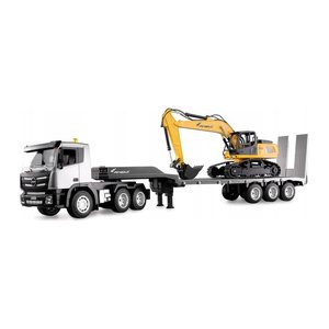 Amewi 2-in-1 Tieflader/Bagger-Set G836E/G041E 1:24 RTR