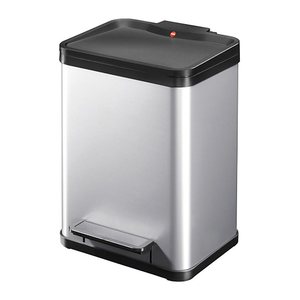 Hailo Öko uno Plus M Mülleimer 17,0 l grau, 1 St.