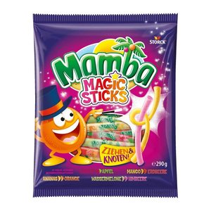 Mamba® Magic Sticks Kaubonbons 26 St./ 290,0 g, 1 Pack