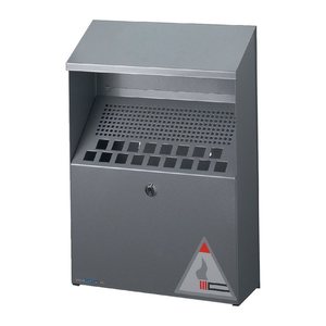 DURABLE Wandaschenbecher silber, 1 St.