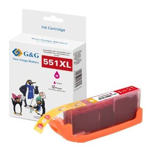 G&G XL-Druckerpatrone kompatibel mit Canon CLI-551M XL