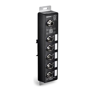 TRENDnet Indust Switch 5-Port EN50155 M12 Gbit PoE+ Railway