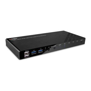 LINDY KVM Switch HDMI 4K60,USB3.0 & Audio 4Port