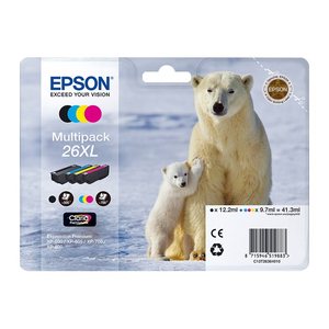 EPSON 26 / T2612 (Eisbär) cyan Druckerpatrone