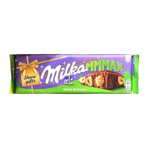 Milka MMMAX Ganze Haselnüsse Schokolade 250,0 g, 1 St.