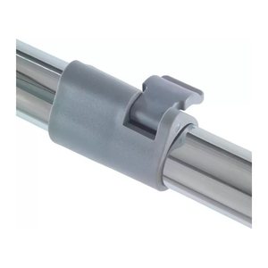 WENKO Teleskop-Garderobe Twin Bars grau Metall 95,0-163,0 x 98,0-168,0 cm, 1 St.