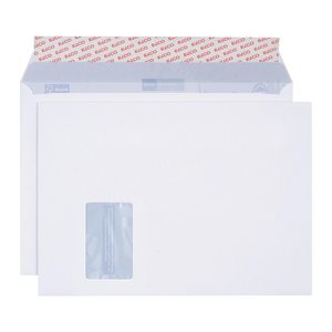 ELCO Briefumschläge Proclima DIN C4 mit Fenster weiß haftklebend 250 St.