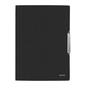 LEITZ Eckspanner Style 3977 DIN A4 satin schwarz, 1 St.