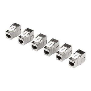 TRENDnet Keystone-Buchsen 6er-Pack Cat6A geschirmt