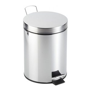 Zeller Kosmetikeimer 5,0 l edelstahl, 1 St.