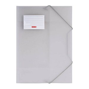 BRUNNEN Sammelmappe FACT!pp DIN A4 silber transparent, 1 St.