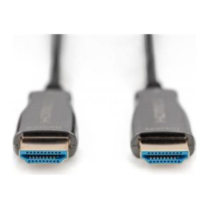 DIGITUS HDMI AOC Hybrid Glasfaserkabel, UHD 4K, 10 m