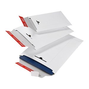 ColomPac® Kartonversandtaschen weiß für DIN A3, 20 St.