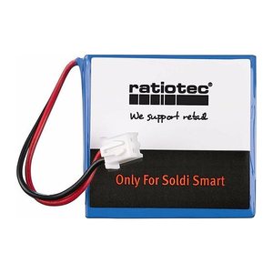 ratiotec Akku für Geldscheinprüfgeräte Smart Lithium-Ionen 11,1 V, 600 mAh