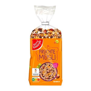 GUT&GÜNSTIG Früchte Müsli 1,0 kg, 1 St.