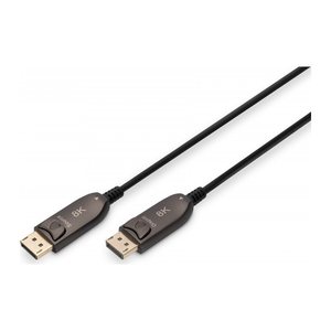 DIGITUS DisplayPort/DisplayPort Glasfaserkabel AK-340107-200-S 15,0 m schwarz, 1 St.