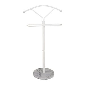 HAKU Möbel Herrendiener 81303 weiß Metall 50,0 x 105,0 cm, 1 St.