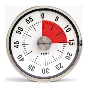 TFA® Timer Puck silber, 1 St.