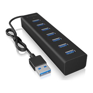 ICY BOX USB 3.0 Hub 7 Port USB-A IB-HUB1700-U3