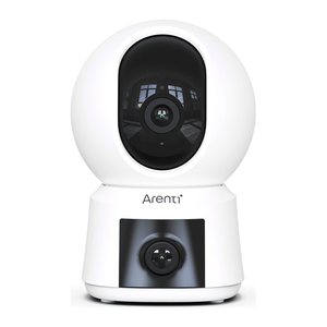 Arenti Indoor Wi-Fi 3MP+3MP Dual-lens Pan-Tilt Camera