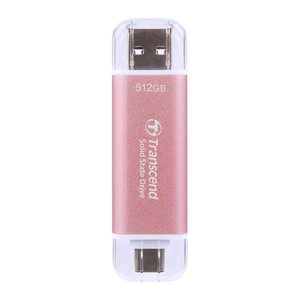 SSD 512GB Transcend ESD310P Portable, USB 10Gbps, Type-C/A