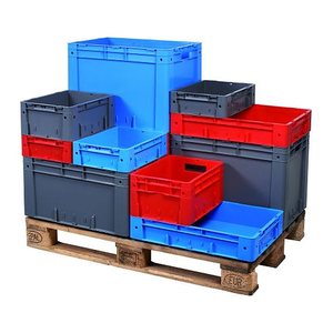 SCHULTE Eurobox rot 30,0 x 40,0 x 32,0 cm, 1 St.