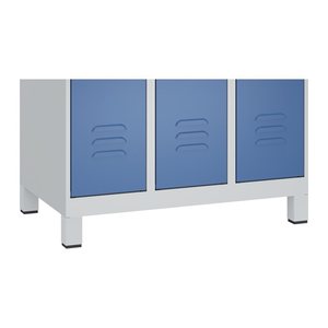 CP Putzmittelschrank Classic Plus 080110-00 S10013 anthrazitgrau, lichtgrau 4 Fachböden 60,0 x 50,0 x 195,0 cm, aufgebaut, 1 St.