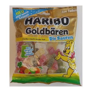 HARIBO Goldbären Die Sauren Fruchtgummi 175,0 g, 1 Pack
