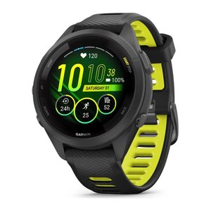 GARMIN Forerunner 265S Smartwatch schwarz, zitronengelb