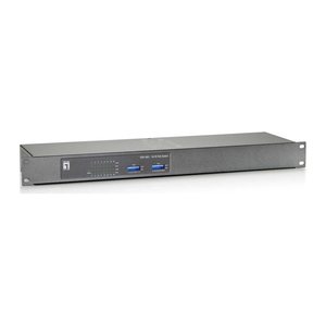 LevelOne PoE+Switch 16xFE PoE+DIP 120W 19" Metall