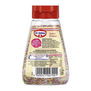 Dr. Oetker Zuckerstreusel Dekor 130,0 g, 1 St.