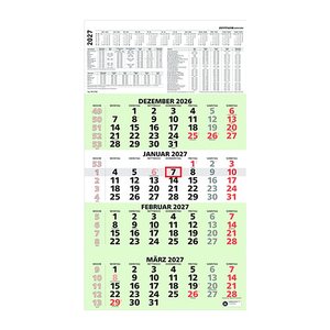 ZETTLER KALENDER 4-Monats-Wandkalender 2027, 1 St.