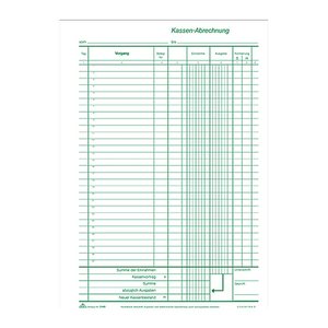 RNK-Verlag Kassenbericht Formularbuch 3149, 1 St.
