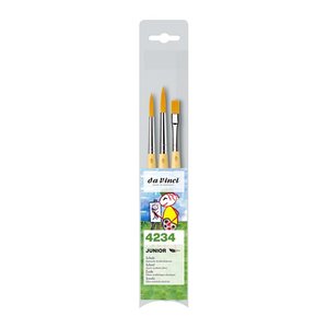 da Vinci Junior Pinsel-Set Größe 8, 8, 12, 3-teilig