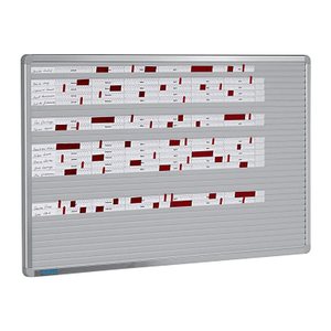 EICHNER VISIPLAN Stecktafel 100,0 x 58,0 cm 1 Spalte