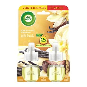 AIRWICK Raumduft-Nachfüller DUO Vanille 19,0 ml, 2 St.