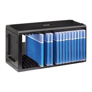 hama 20er CD-/DVD-Regal CD-Rack 20 schwarz, 1 St.
