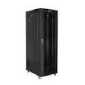 LANBERG 19" 42U 800x1000 freist. LCD perf.Tür(FlatPack)V2 sw (Speditionsversand)