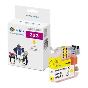 G&G XL-Druckerpatrone kompatibel mit Brother LC-223Y