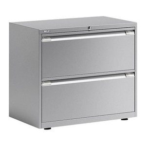 BISLEY Essentials Hängeregistraturschrank silber 2 Schubladen 80,0 x 47,0 x 69,3 cm, 1 St.