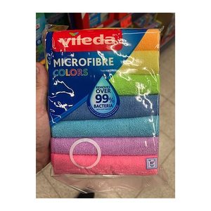 vileda COLORS MAXI PACK Mikrofasertücher 60 °C waschbar, 7 St.