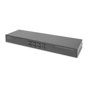 DIGITUS KVM-Switch, 8-Port, Single-Display, 4K, HDMI
