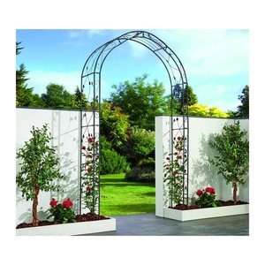 Garden Pleasure Rankgitter MIRA Metall anthrazit Bogen 145,0 x 38,0 x 260,0 cm, 1 St.