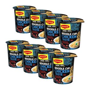 Maggi® Noodle Cup Chicken Taste Fertiggericht 8x 63,0 g, 8 St.