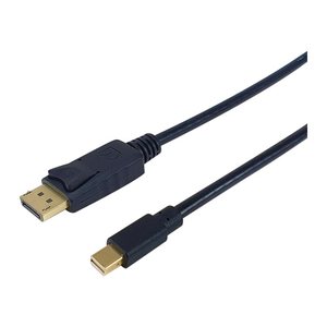 Equip Mini DisplayPort->DP 4K/ 60Hz St/St 2.00m sw Polybeutel