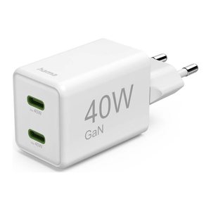 hama Super Mini Ladeadapter weiß, 40 Watt