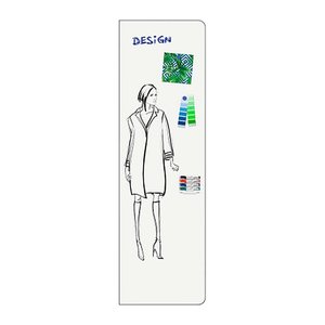 Legamaster Whiteboard WALL-UP 59,5 x 200,0 cm weiß emaillierter Stahl
