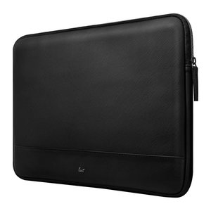 LAUT PRESTIGE Black Faux leather sleeve for Macbook 13"/14"
